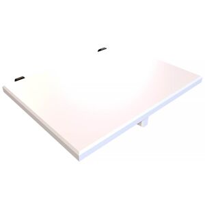 ABC MEUBLES Tablette chevet étagère à suspendre bois - - Blanc - / - Blanc