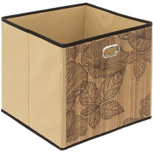 5 FIVE SIMPLY SMART Boite de Rangement en Bambou 31 x 31 cm  deco Blackflora