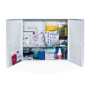 Armoire a pharmacie alimentaire ABS 2 portes - garnie