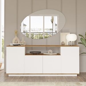 Homitis - Buffet FR15-AW pin atlantique/blanc - 180x75x44.5 cm Pin atlantiqueBlanc - Publicité