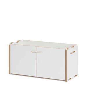 Tojo - Hochstapler Module d'extension avec portes, blanc