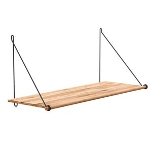 We Do Wood - Loop Shelf bambou / acier noir - Publicité