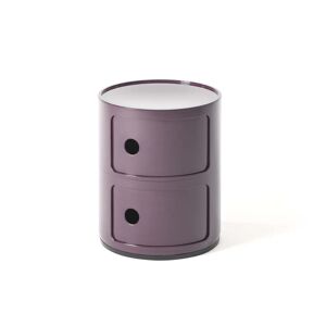 Kartell - systeme d'elements modulables Componibili 4966, lilas