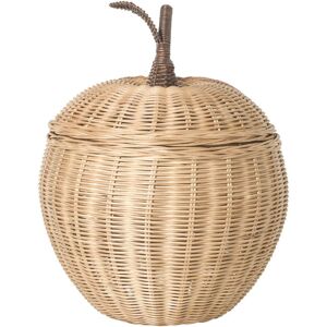 ferm LIVING - Panier tressé pour pommes, ø 36,5 x h 52 cm, rotin