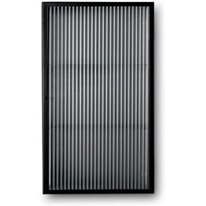 ferm LIVING Haze Armoire murale Reeded Glas noir