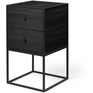 Audo - Frame Sideboard 35 (y compris 2 tiroirs), frêne teinté noir