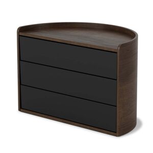 Umbra Moona Boite de rangement noir noyer