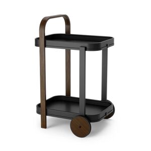 Umbra - Bellwood Chariot de service, noir / noyer