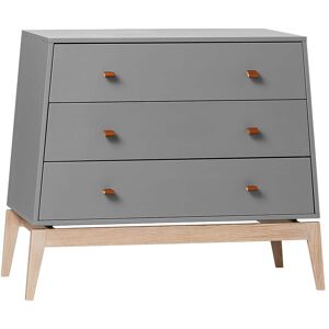 Leander A/S Leander - Luna Commode, 103 x 52, chêne / gris