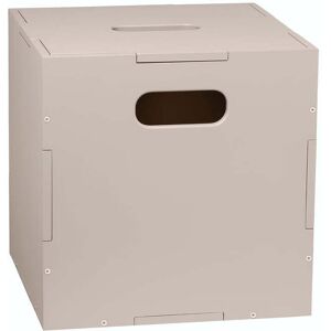 Nofred - Cube Boîte de rangement, beige