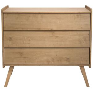 Calicosy - Commode 3 tiroirs L100 cm - Vintage - Beige - Publicité