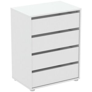 Demeyere - Bloc rangement Tyblok 4 tiroirs h 76 cm - Blanc - Blanc mat - Publicité