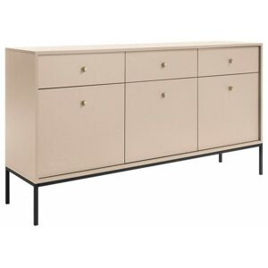 MOBILIER1 Commode Lima J103, Beige, Avec tiroirs et portes, 83x154x39cm - Beige - Publicité