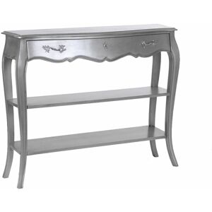 Console Murano Silver 1 Tiroir + Étagères Amadeus Gris - Publicité