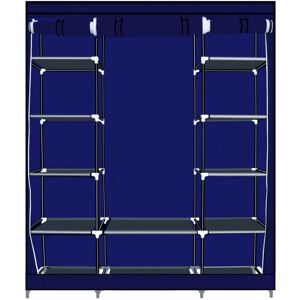 - HG-8009: Armoire de rangement - Grande Bleu - Bleu