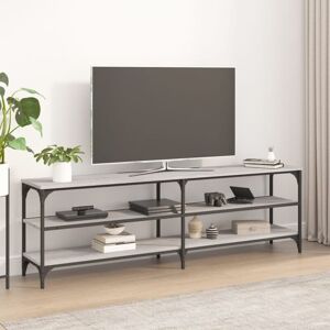 VIDAXL Meuble tv sonoma gris 160x30x50 cm bois d'ingénierie - Publicité