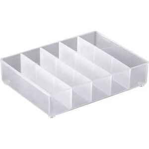 - insert de coffret de rangement (l x l x h) 109 x 79 x 24 mm nombre de compartiments: 5