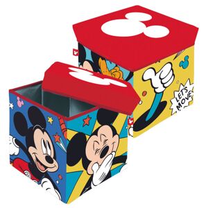 - Tabouret de rangement cube- Disney Mickey