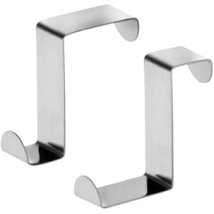 Tatkraft - seger - 2 crochets de porte en acier inoxydable - réversible pour porte standard et placard armoire tiroir - Publicité