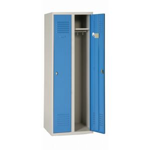 Vestiaire industrie AKAZE propre 2 colonne - H180cm x L60cm x P50cm - CV312DSP - Publicité