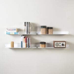 Étagère murale design 60 cm - lot de 4 - teebooks - Publicité