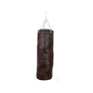 OZAIA Petit sac de frappe vintage en cuir H 76 cm Marron TYSON