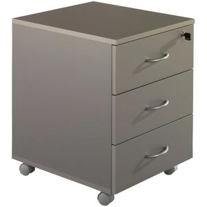 Caisson de Bureau 3 Tiroirs Alu