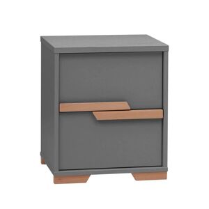 petitechambre.fr Caisson pour bureau Snap graphite   MDF et mélaminé