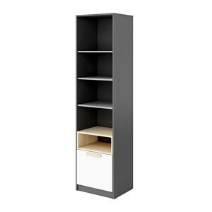 petitechambre.fr Bibliotheque enfant POK   Graphite   Panneaux Stratifies