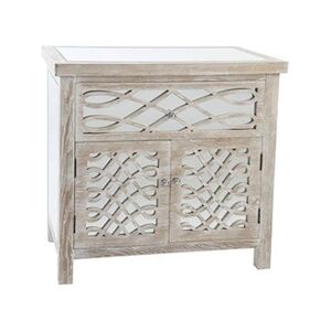 Pegane Commode en bois coloris naturel - Longueur 80 x Profondeur 40 x hauteur 81 cm - - - Publicité