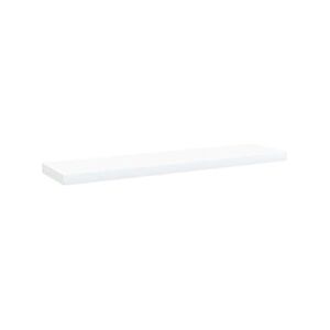 VIDAXL Panneaux de bibliothèque 4 pcs Blanc 40x10x1,5 cm Aggloméré - Publicité