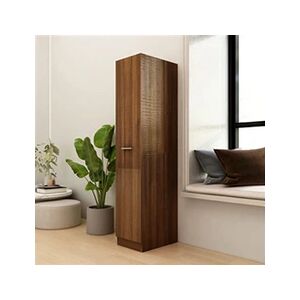 VIDAXL Armoire apothicaire Chêne marron 30x42,5x150 cm Bois ingénierie - Publicité