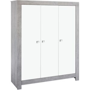 Schardt Armoire enfant 3 portes Nordic Driftwood bois