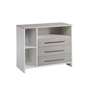 Schardt Commode à langer Eco Silber bois