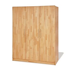 Pinolino Armoire enfant 3 portes Natura, bois