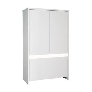 Schardt Armoire enfant 5 portes Planet White bois