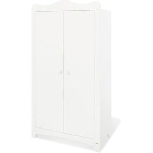 Pinolino Armoire enfant 2 portes Florentina blanc