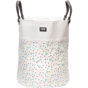 Luma® Babycare Panier a jouets Shapes Mint blanc, moyen