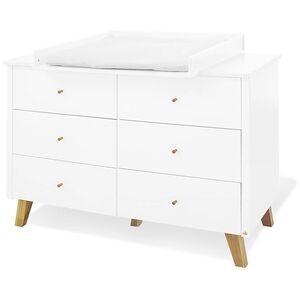 Pinolino Commode à langer Pan extra large bois