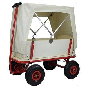 BEACHTREKKER Chariot de transport a main enfant Style naturel, toit