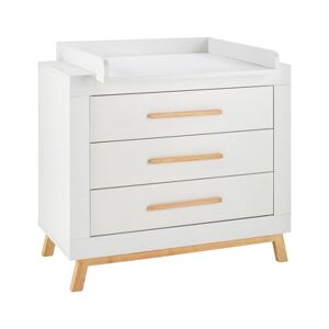 Schardt Commode table a langer Miami White bois