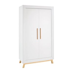 Schardt Armoire enfant 2 portes Miami White, hêtre