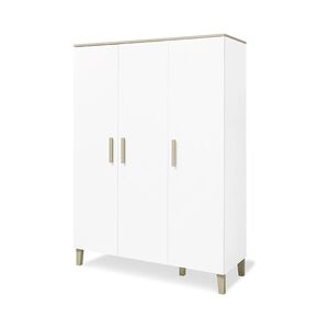 Pinolino Armoire enfant 3 portes Lumi bois