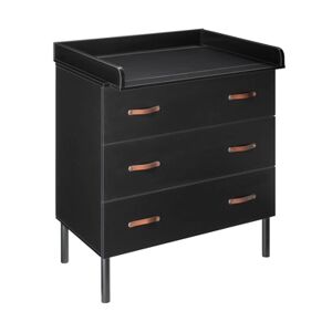 Schardt Commode table à langer Melody Black bois