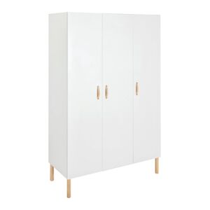 Schardt Armoire enfant 3 portes Melody White bois