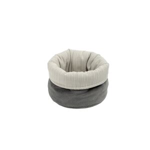 BeBes Collection Panier de rangement enfant etoiles gris