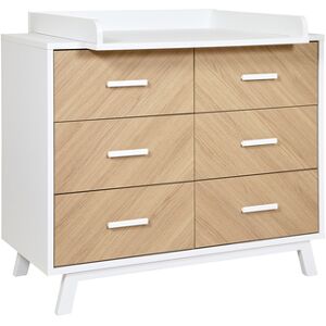 Schardt Commode à langer Fishbone Vicenza Oak bois blanc