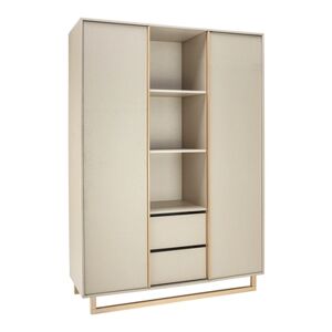 Schardt Armoire enfant 2 portes Terry bois naturel