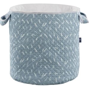 Alvi® Panier de rangement Earth bleu