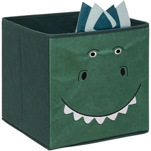 atmosphera Boite de rangement enfant dinosaure vert fonce lot de 2